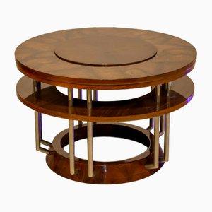 Art Deco Turnable Table attributed to Beyer, 1930s