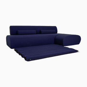 Lava Corner Sofa in Dark Blue Fabric from Cor