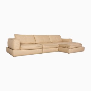 Caresse Sofa in Cream Leather from Whos Perfect