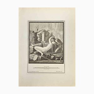 Filippo Morghen, Pan y desnudo, Grabado, siglo XVIII