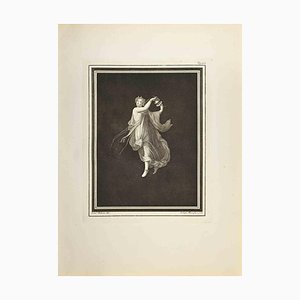 Filippo Morghen, Göttin, Radierung, 18. Jh.