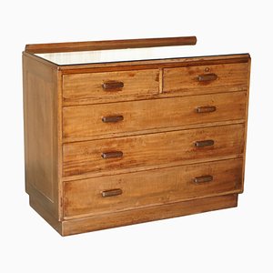 English Mid-Century Modern Chests of Drawers in Oak by Alfred Cox, 1952