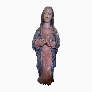 Artista de Borgoña, Virgen del Calvario, siglo XV, Escultura de madera