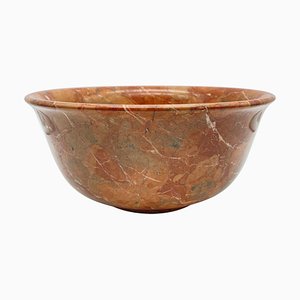 Large Antique Italian Marble Bowl, 1910