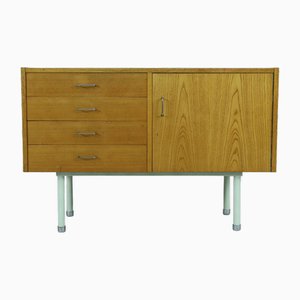 Mid-Century Chest of Drawers in Light Wood, 1960s