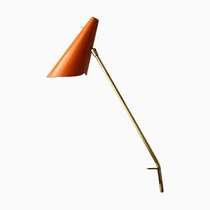 Lampe Cone Clamp Moderniste de Vienne attribuée à JT Kalmar, 1950s