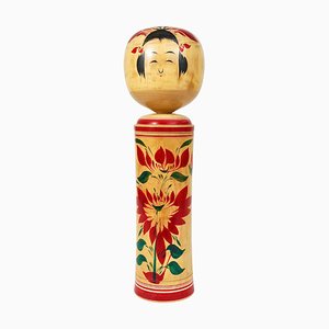 Scultura di bambola di Naruko Kokeshi, Giappone settentrionale, anni '30