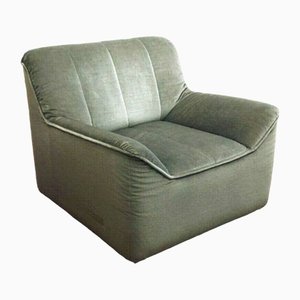 Armchair in Green and Gray Fabric from Cor, 1970s