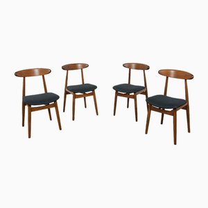 Model 5912 Dining Chairs from Zamojska Furniture Factory, 1960s, Set of 4