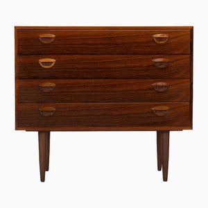 Vintage Danish Rosewood Chest of Drawers by Kai Kristiansen for Fm Mobler, 1960s