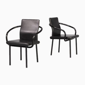 Mandarin Chairs by Ettore Sottsass for Knoll, 1980s, Set of 2