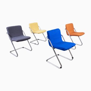 Space Age Chairs, 1970s, Set of 4