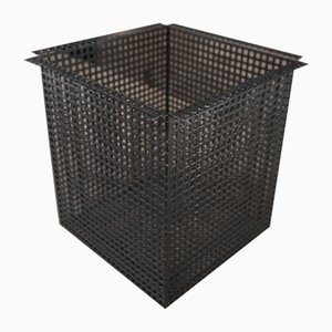 Basket in Perforated Metal, 1970s
