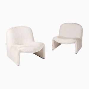 Alky Armchairs by Giancarlo Piretti for Artifort, Italy, 1970s, Set of 2