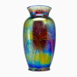 Muller Freres Luneville ミューラー兄弟 花瓶 22cm-