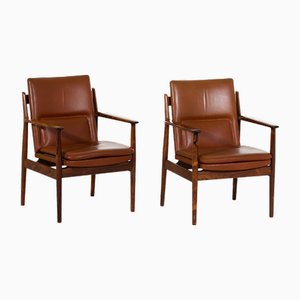 Set of Danish Armchairs, 1960s