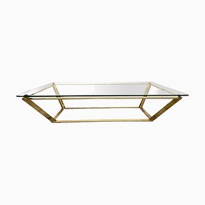 Brass Coffee Table by Pietro Masson, 1970s