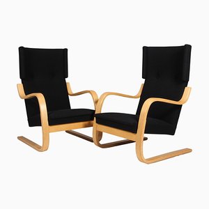 402 Series Wingback Chair attributed to Alvar Aalto for Artek, 1960s