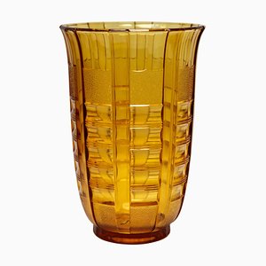 Art Deco Luxval No 941 Vase von Val Saint Lambert, 1934