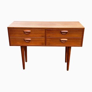 Moderne dänische Mid-Century Kommode aus Teak, Kai Kristiansen zugeschrieben, 1962