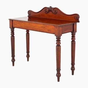 William IV Console Table in Mahogany