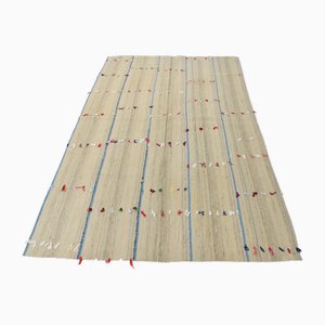 Tapis Kilim Vintage Beige