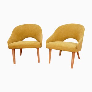 Set of Armchairs attributed to Oswald Haerdtl for Ton, Czechoslovakia, 1960s