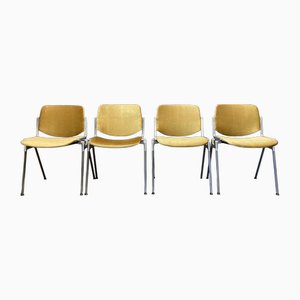 Dining Chairs by Giancarlo Piretti for Castelli / Anonima Castelli, 1960s, Set of 4