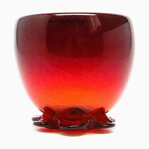 Vase from Cracow Glassworks, Poland, 1970s