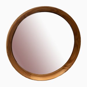 Scandinavian Pine Mirror, 1970s