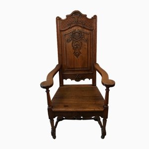 19th Century Renaissance Throne Chairs