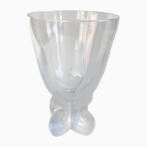 Vase en Cristal par Lalique en Cristal, France, 1960s