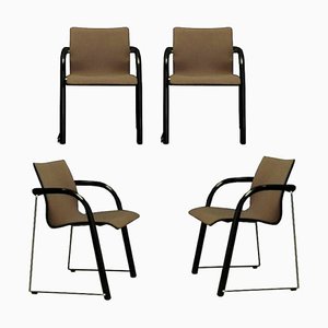 Vintage Dining Chairs from Thonet, 1970s, Set of 4