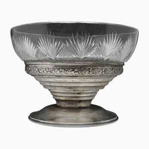 Art Deco Bowl on Stand, Sweden, 1890s