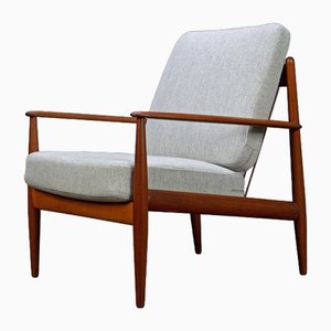 Teak Lounge Chair by Grete Jalk for France & Son / France & Daverkosen, 1950s
