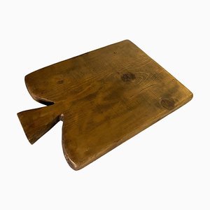 19th Century French Wooden Chopping in Brown