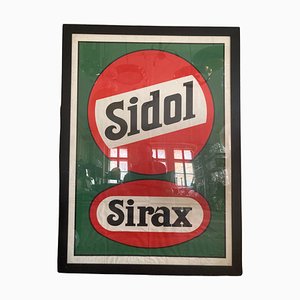 Large Art Deco Advertising Sidol Poster, 1930s