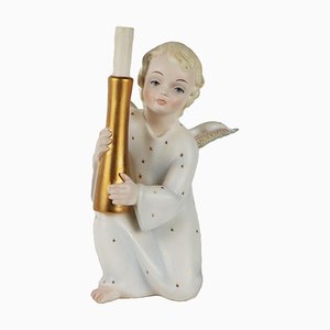 Angioletto with Candle Figurine