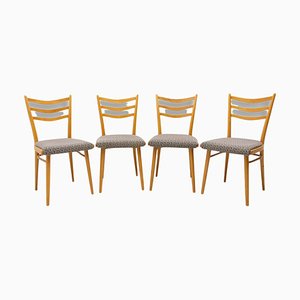 Mid-Century Dining Chairs attributed to Jitona, 1960s, Set of 4