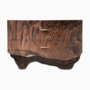 Huang Bedside Table in Walnut