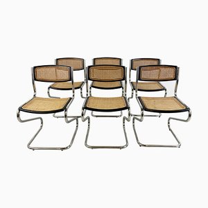 Vintage Bauhaus Dining Chairs by Marcel Breuer, 1960s, Set of 6