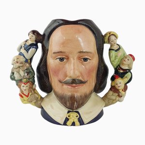 Großer William Shakespeare Charakterkrug von Royal Doulton