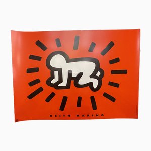 Poster Radiant Baby Fotofolio Edition di Keith Haring, 1998