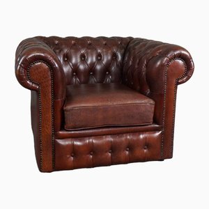 Chesterfield Club Chair in Sheep Leather