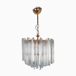 Vintage Murano Glass Chandelier from Venini, 1970s