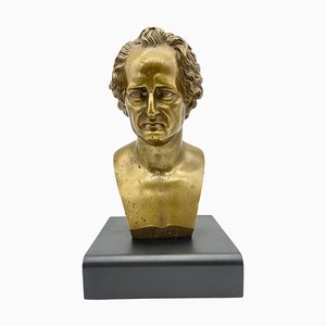 Allemagne, Buste de Goethe, 1910, Bronze