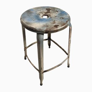 Industrial Stool in Tolix Style