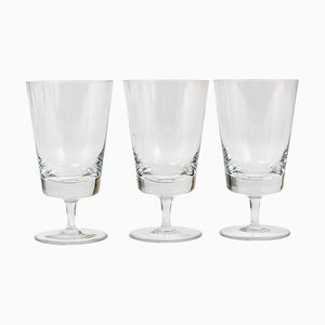 Mid-Century Crystal Wine Glasses attributed to Oswald Haerdtl, Austria, 1950s, Set of 6