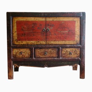 Mid-Century Chinese Painted Sideboard