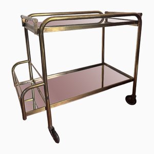 Serving Cart by Jacques Adnet, 1930s